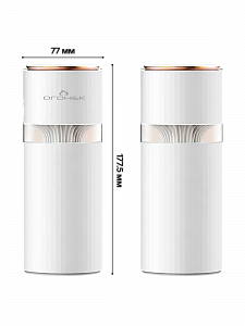 Увлажнитель воздуха для дома настольный с подсветкой Огонёк OG-HOM04 Красный/золото